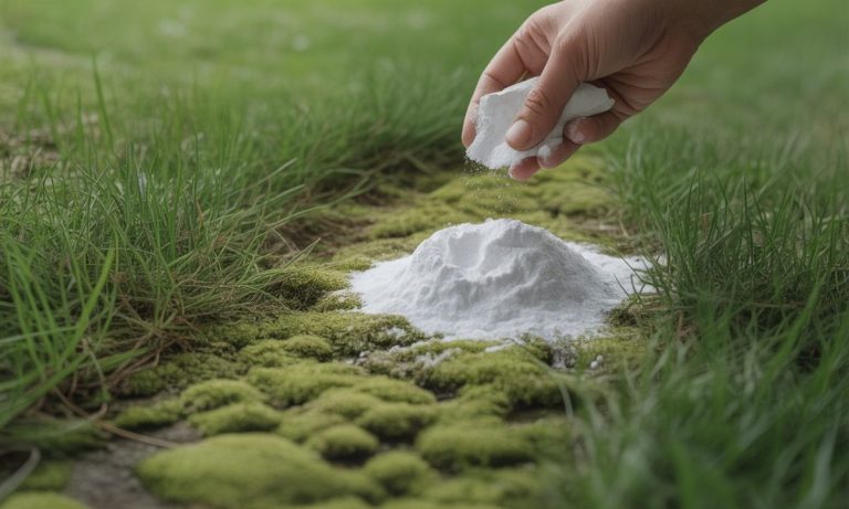 découvrez comment utiliser le bicarbonate de soude pour éliminer efficacement la mousse dans votre pelouse et retrouver un gazon sain et verdoyant.