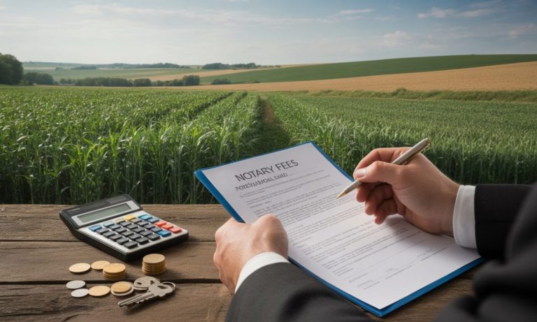 découvrez les frais de notaire à prévoir lors de l'achat d'un terrain agricole, leurs modalités de calcul et les conseils pour bien préparer votre budget.