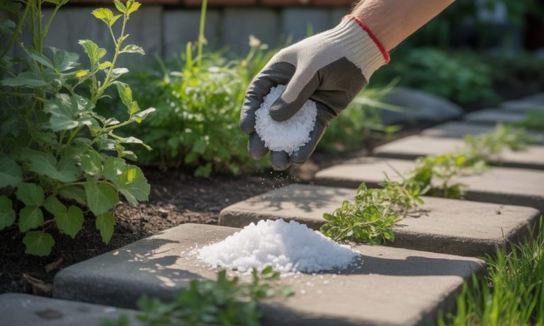 découvrez comment utiliser le gros sel pour désherber efficacement votre jardin tout en respectant les précautions nécessaires pour protéger vos plantes et l'environnement.