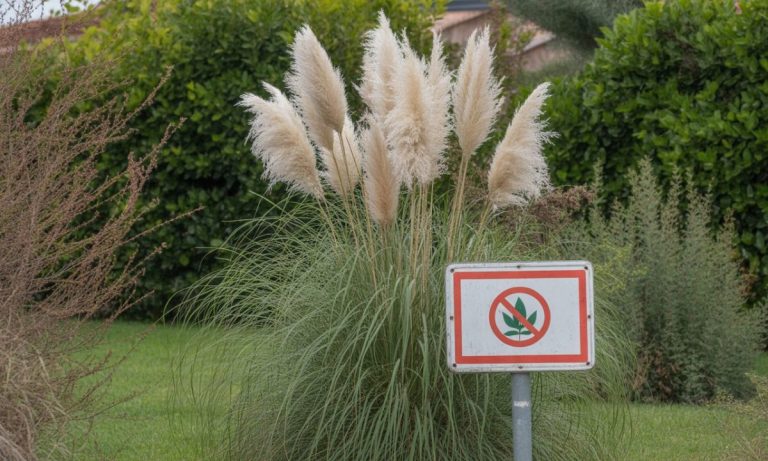 découvrez les règles concernant l'herbe de la pampa, les interdictions en vigueur et les amendes encourues en cas de non-respect de la réglementation.